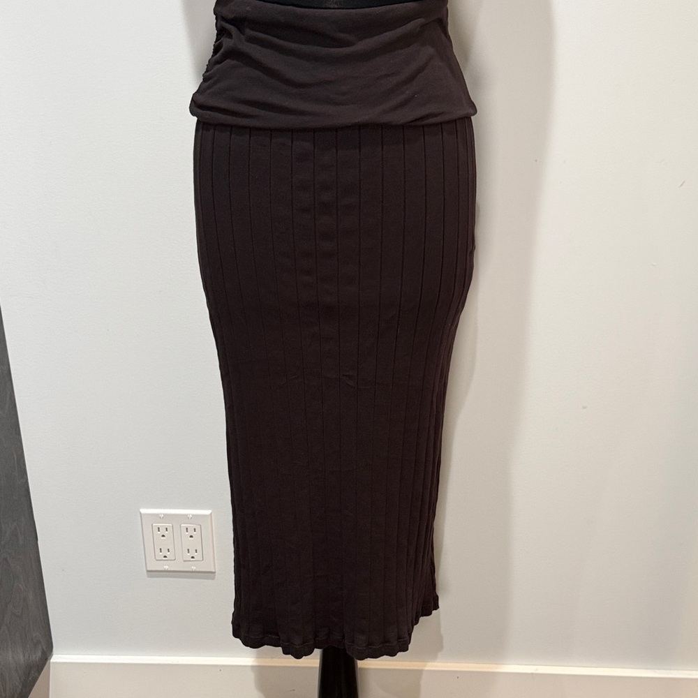 James Perse | Ribbed Skirt